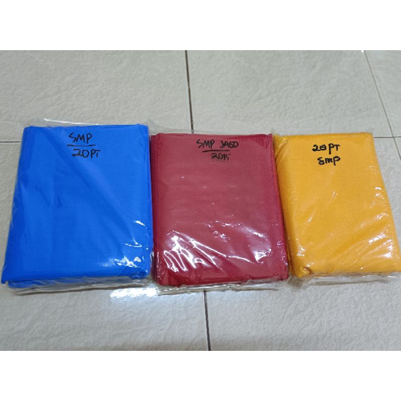 syal polos ukuran 45 x 80 cm