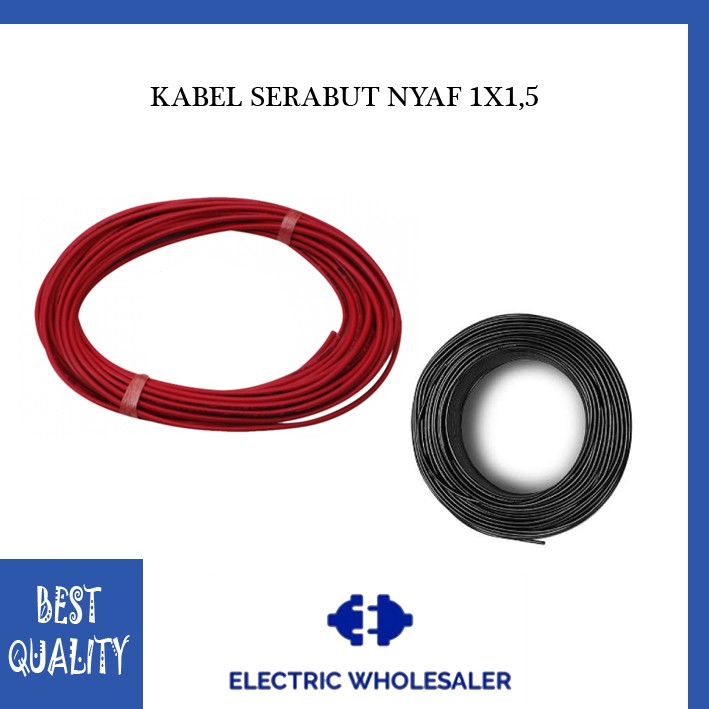 KABEL SERABUT NYAF 1X1,5 PERMETER