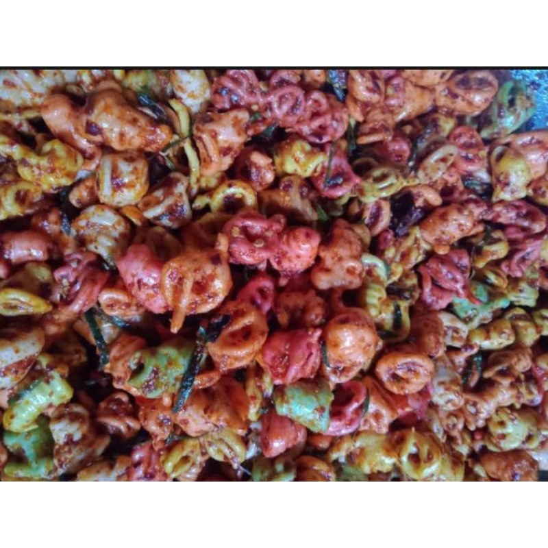 

seblak gelung pedas daun jeruk isi 500gram