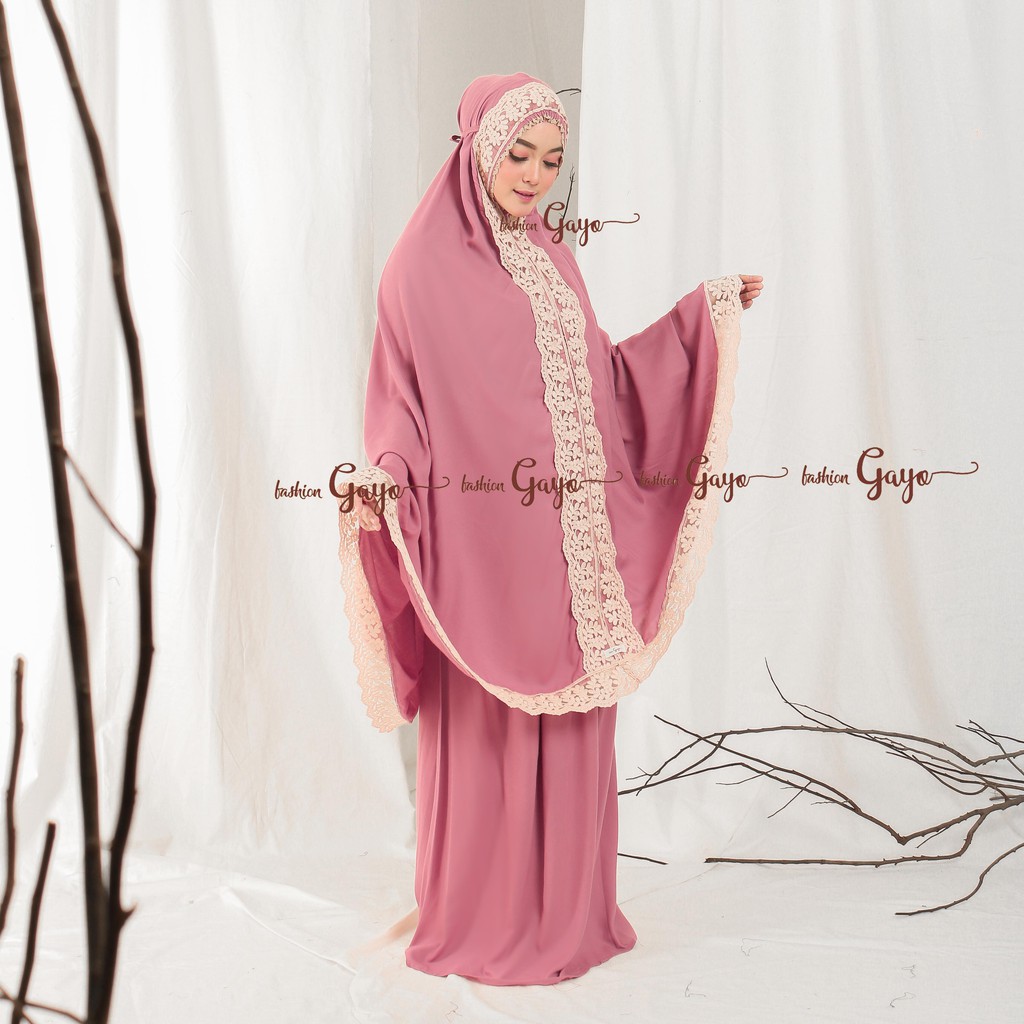 Mukena Bali Katun Rayon Putri Malu