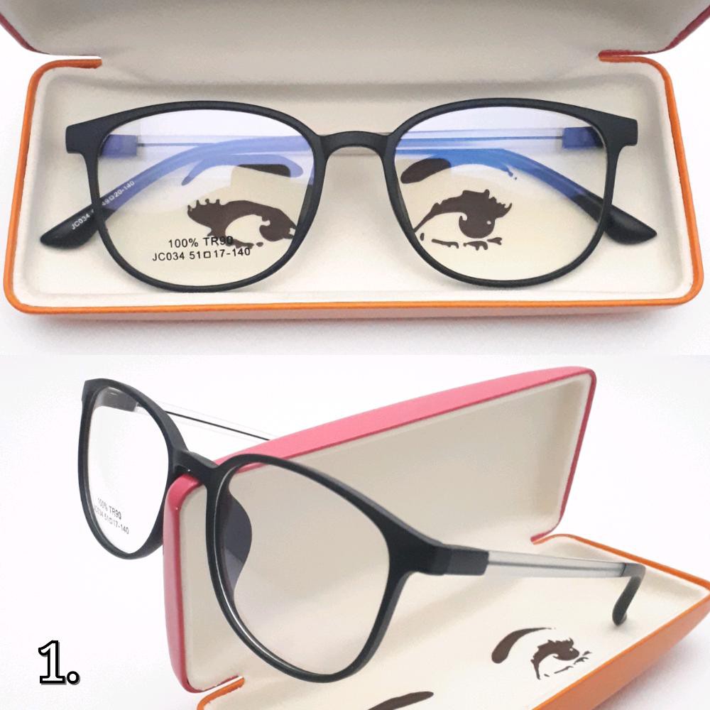 Unik PAKET FRAME FREE LENSA MINUS   Kacamata Frame Pria Wanita Dior 034 Limited