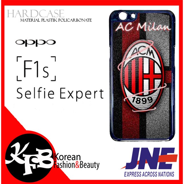 Case / Casing / Cover Oppo F1s Ac Milan Logo X4283