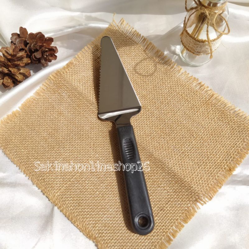 Spatula Pizza / Spatula Kue Segitiga Stainless