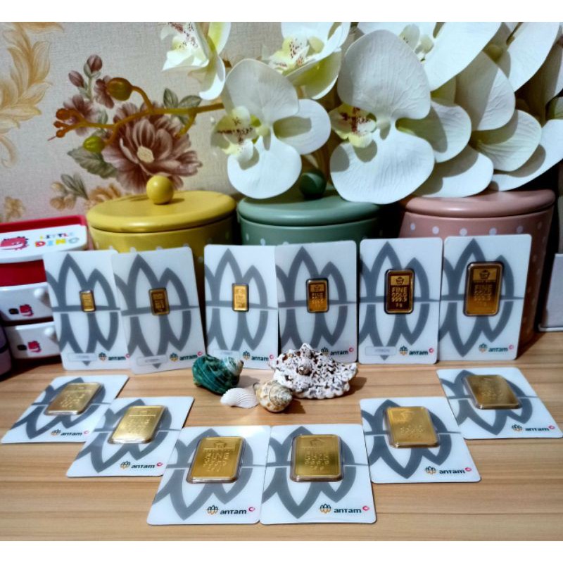 3 CP EMAS ANTAM Logam Mulia LM ANTAM 5 10 Gr NEW CERTICARD REINVENTED 2021