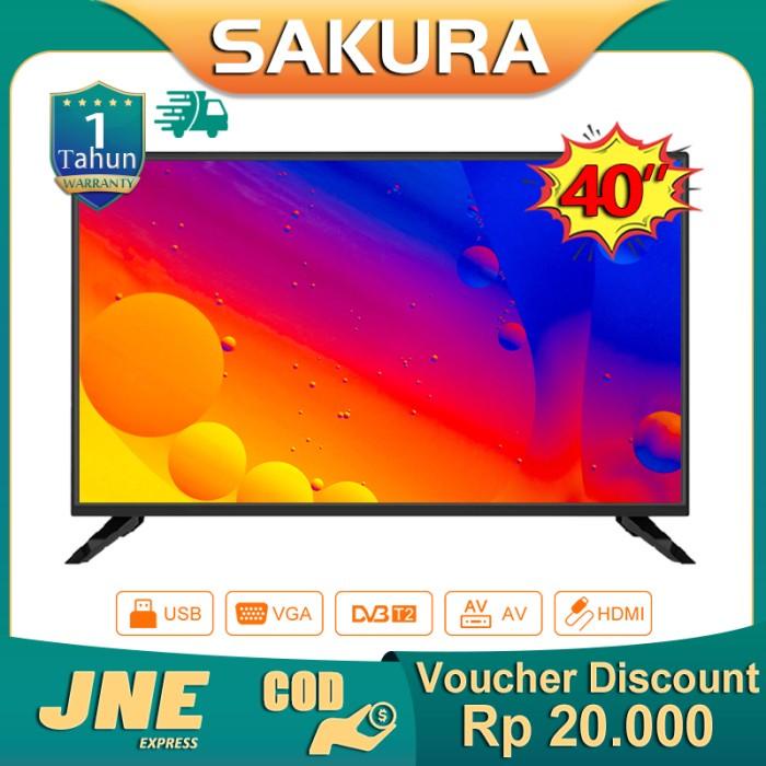Sakura TV 40 inch HD Ready LED Televisi (TCLG-S40A)