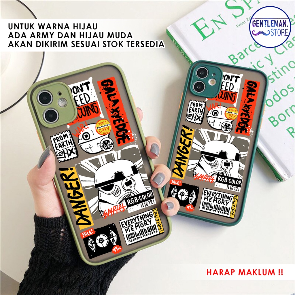 CASE HARDCASE CASING HANDPHONE PROTECTION XIAOMI REDMI NOTE 7 8 8 PRO 9 9 PRO 10 10S 10 5G 10 PRO 11 4G #PRW-008