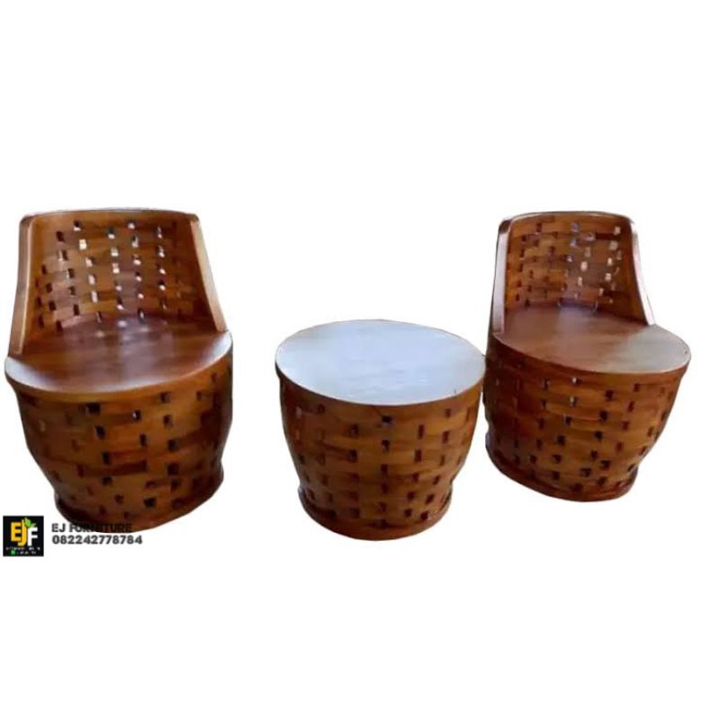 Kursi Teras Jati Teras Bata Kursi Santai Jati Kursi Teras Unik Jati Furniture Mebel Jepara