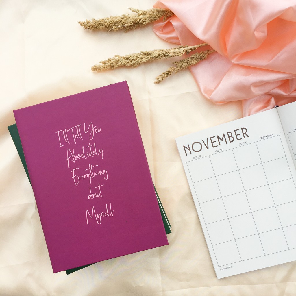 Notebook Agenda, Polos dan dotted I'll Tell