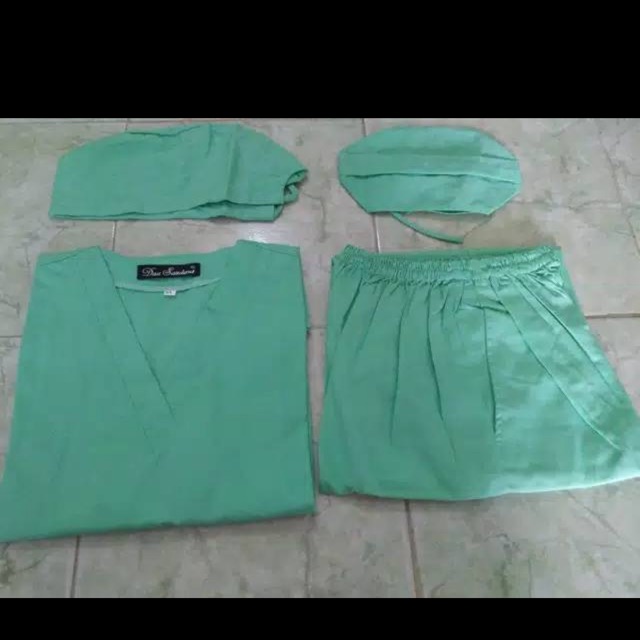 HIJAU UNTAR / BAJU OKA FK UNTAR (TARUMA NEGARA) / BAJU OK HIJAU / BAJU OK / SERAGAM JAGA / baju jaga medis / baju jamal / baju jaga igd / baju rumah sakit / seragam jaga