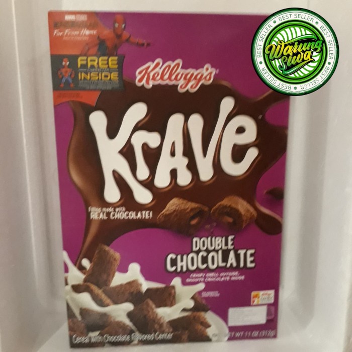 

kellogg's krave double USA 312 gram