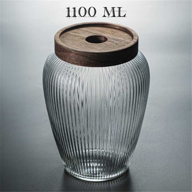 Toples Kaca Bulat Unik Antik Penyimpanan Makanan Glass Storage Jar