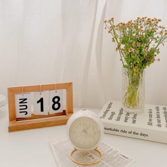 

Hot - minihome calendar — kalender kayu ala korea aethetic 爽