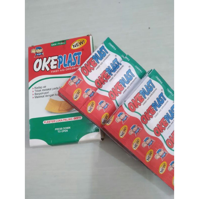 OKEPLAST plester BOX isi 100