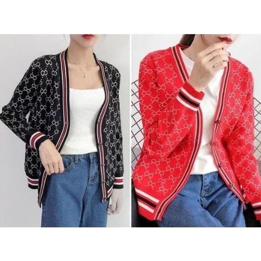 Cardigan rajut gucci nagita GC