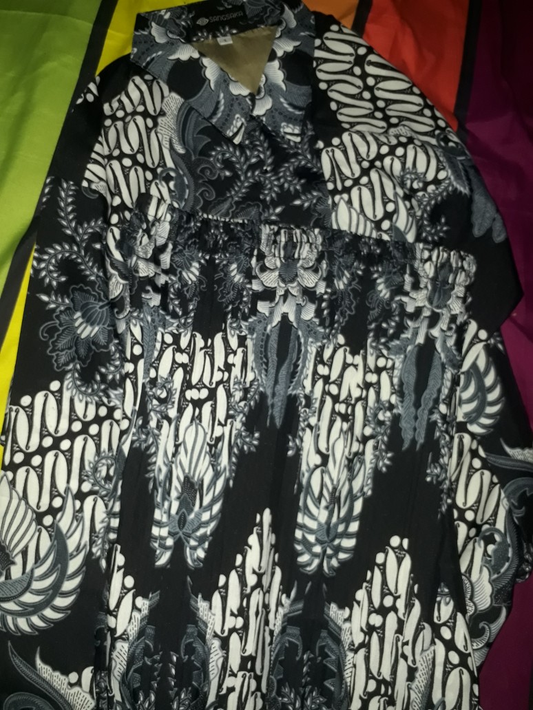 Baju Batik Couple / Batik Couple / Batik Set / Batik Lengan Panjang / Rok Set