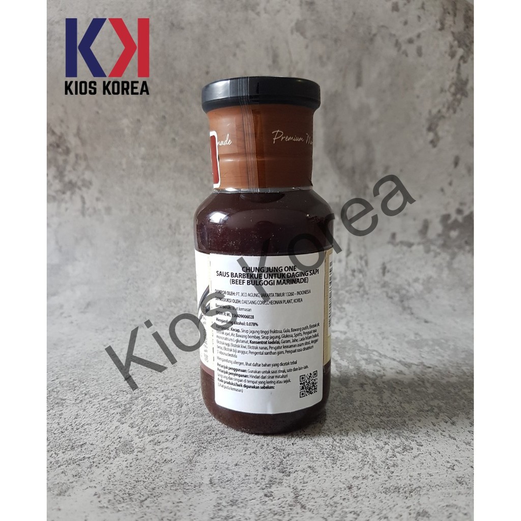 Chung Jung One Beef Bulgogi Marinade Sauce 280gr - Bumbu Saus Bulgogi