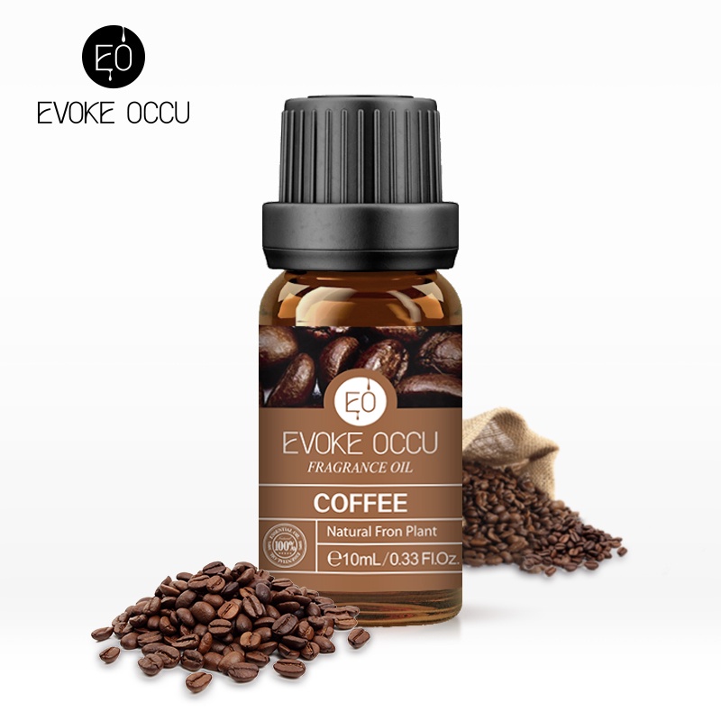 Evoke Occu - Coffee 10ml Fragrance Oil Minyak Aroma Terapi Diffuser Humidifier Natural Relax Fresh Candle Soap Bath Aromatherapy