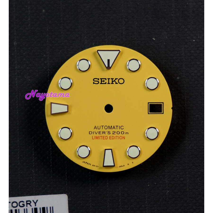 Dial Kuning Yellow Seiko Sumo Style Limited for Seiko Watch Automatic
