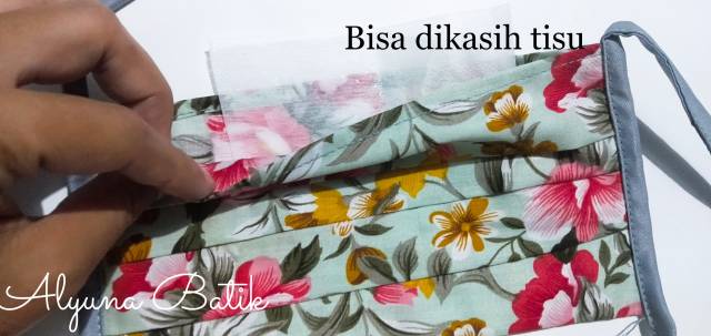 MASKER KAIN 2 LAPIS MOTIF RANDOM