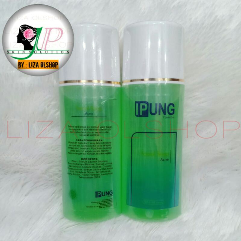 Sabun Wajah Cair/Facial Wash Acne BPOM IPung Skincare