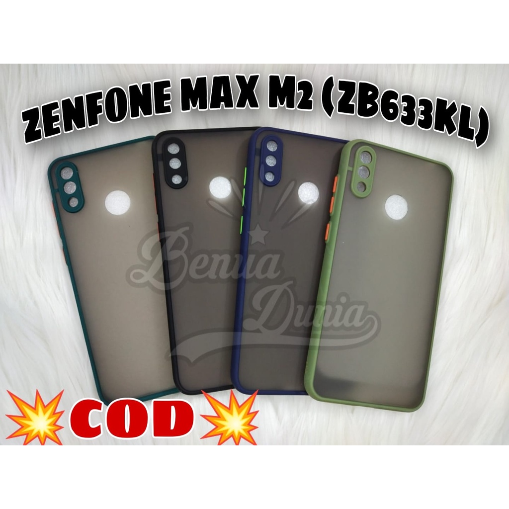 CASE MATTE ASUS ZENFONE MAX M2 -ZENFONE MAX PRO M2 // CASE DOVE MY CHOICE PLUS RING KAMERA - BD