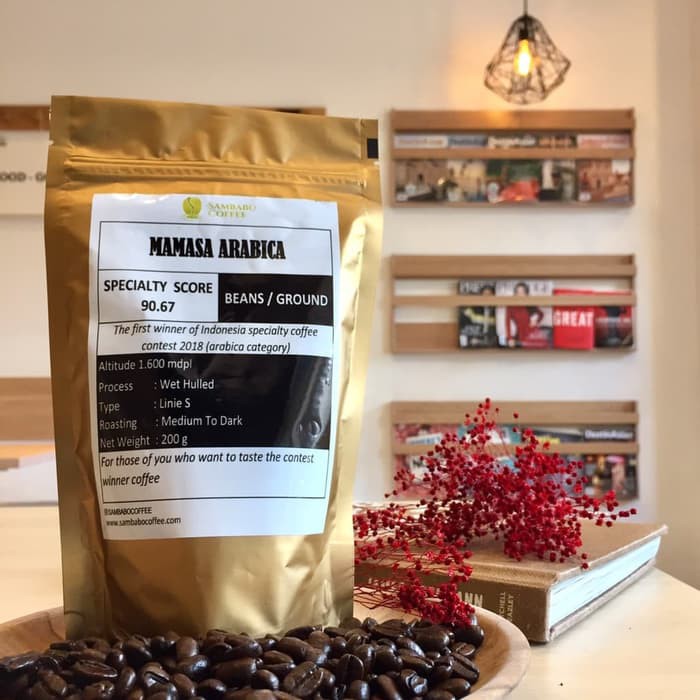 

Kopi Arabika Mamasa Specialty 200 Gr - kkp453