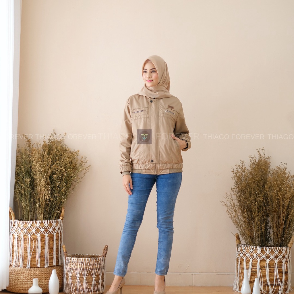 Jaket Waterproof Color full 1 Jaket Terlaris By Thiago