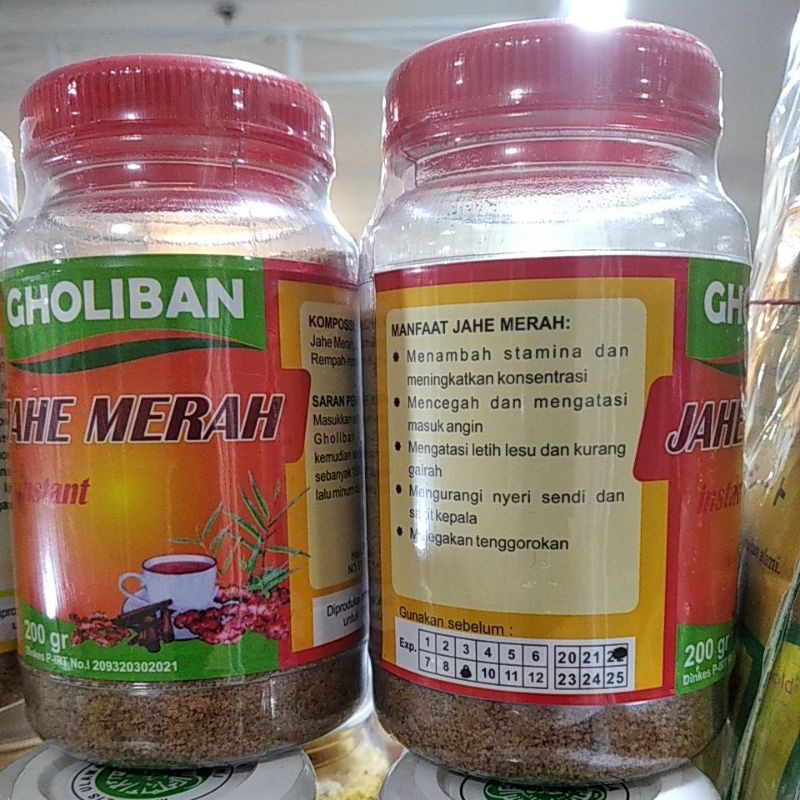 

jahe merah gholiban