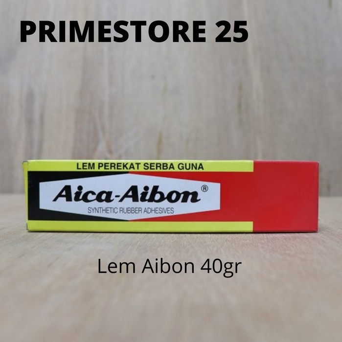 

Lem Aibon 601 40 gr Tube (70cc) | Lem Cair Kuning Serbaguna | Lem Kayu