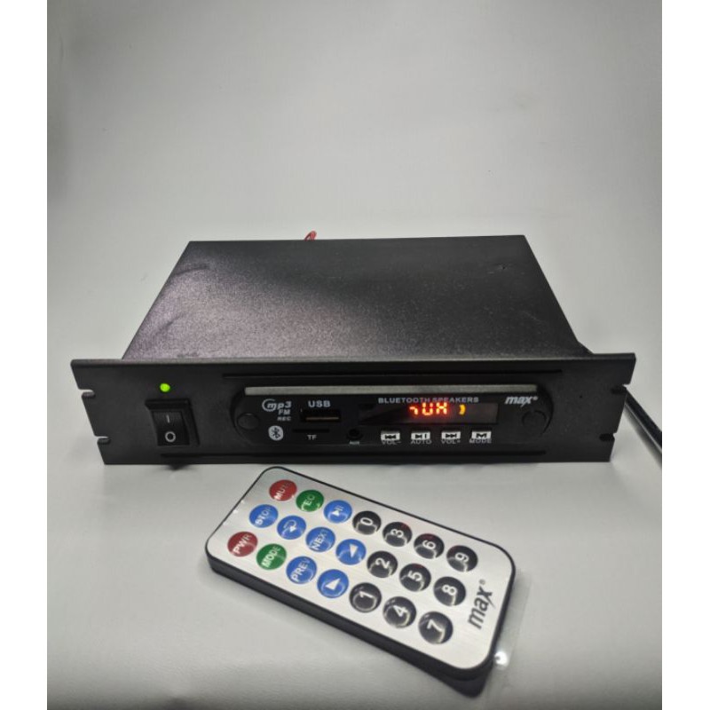 Amplifier Tape Mobil Audio Bluetooth Mp3 Player 12 Volt