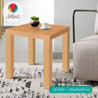 Furniture Meja Sudut Ent Table Beech Shopee Indonesia