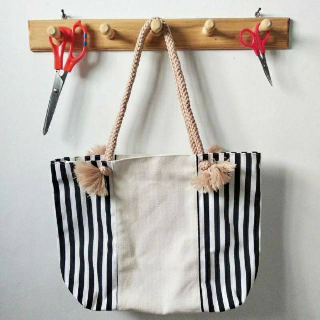 Totebag Kanvas Sumbu/Tas Kanvas Sumbu Modifikasi