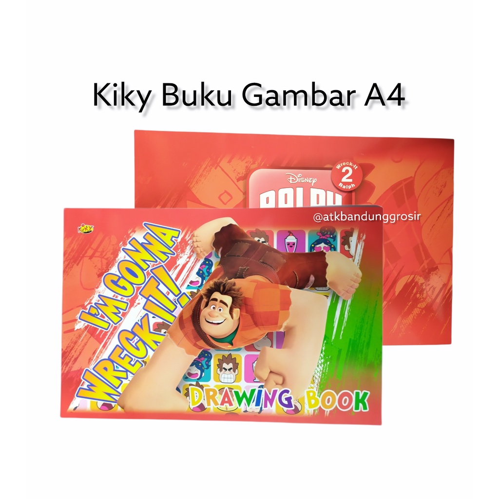 

Buku Gambar Kiky A4 (20 x 30) / Drawing Book Kiky A4 Grosir Murah