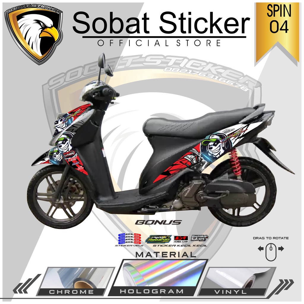 STRIPING SPIN - STRIPING HOLOGRAM SUZUKI SPIN 2006-2011 RACING