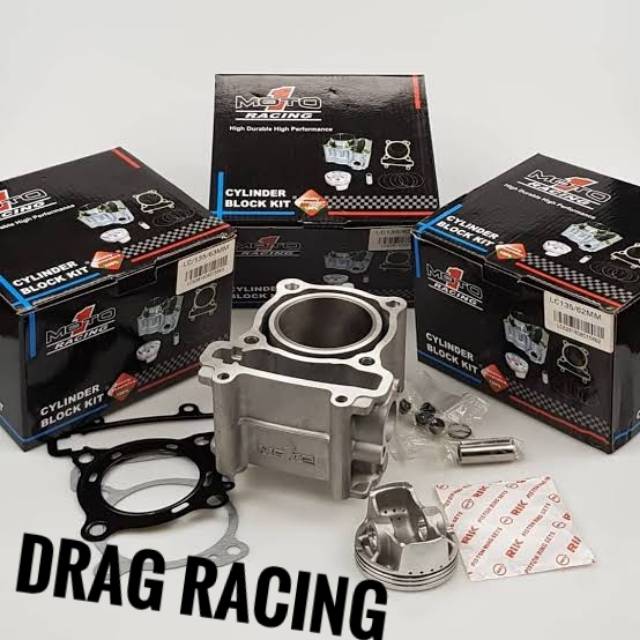 Block Blok Seher Moto1 Jupiter Mx - Mx New - Mx king  62mm Pin 14  Bore Up 1Set Original