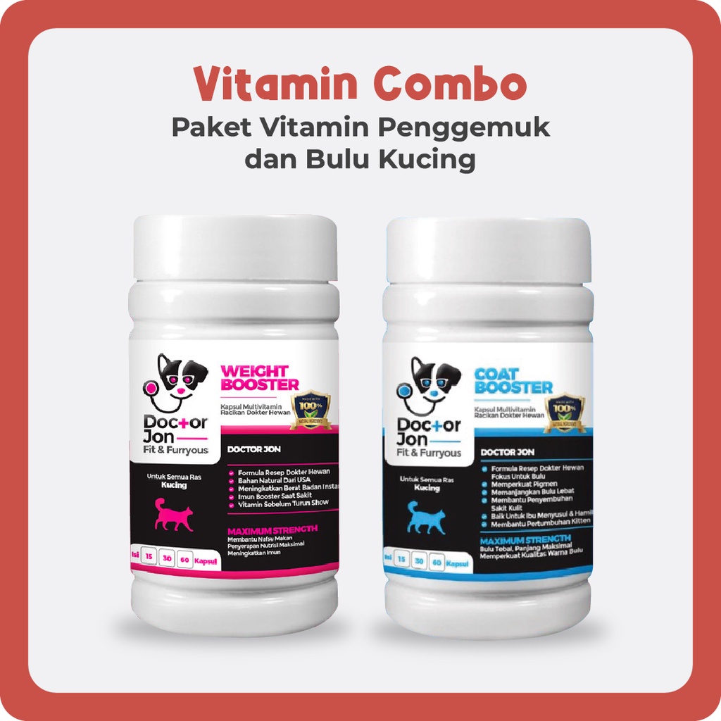 Paket Combo Hemat Penggemuk &amp; Bulu Lebat / Doctor Jon