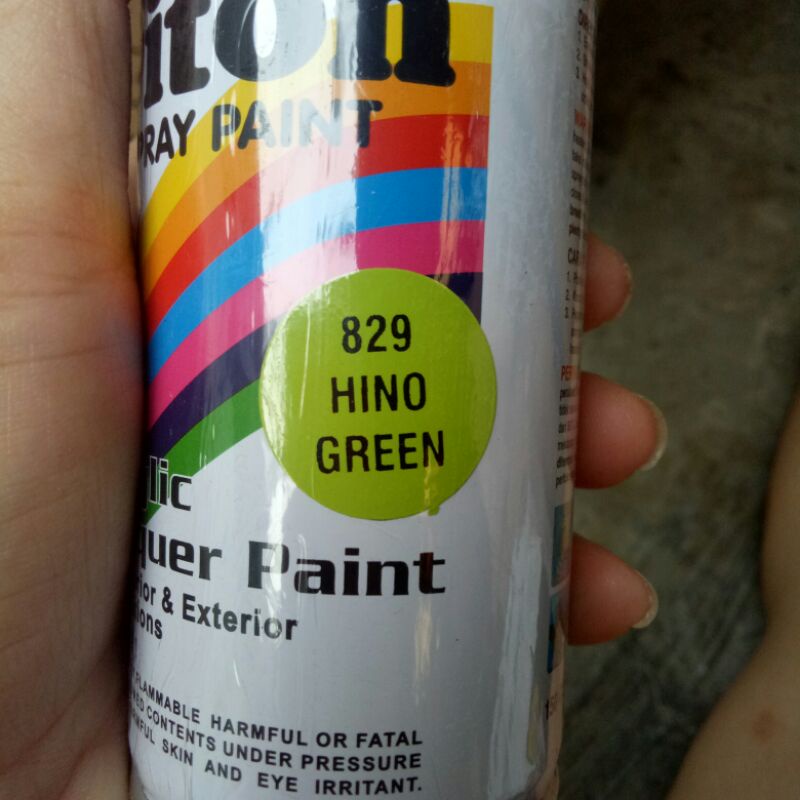 Pilok Diton 150cc Redi Semua Warna hitam putih black doff 884 clear foxy poxy bening kuning abu hijau emas crome chrome redi stok-HINO GREEN 829