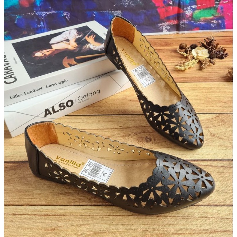 ABBUSHOES MC 01 plat shoes  laser wanita baru