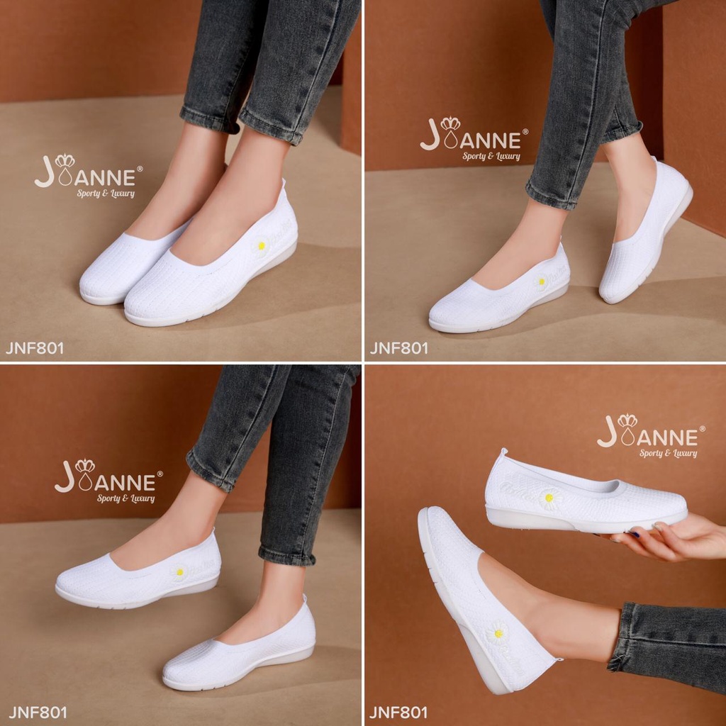 JOANNE FlyKnit Flat Shoes #JNF801 ORIGINAL