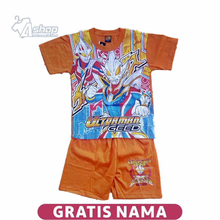 Baju Anak Setelan Ultraman