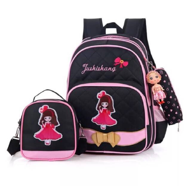 (COD)Tas Ransel BIDADARI_Ratu/ Fashion Anak Sekolah 4 Warna