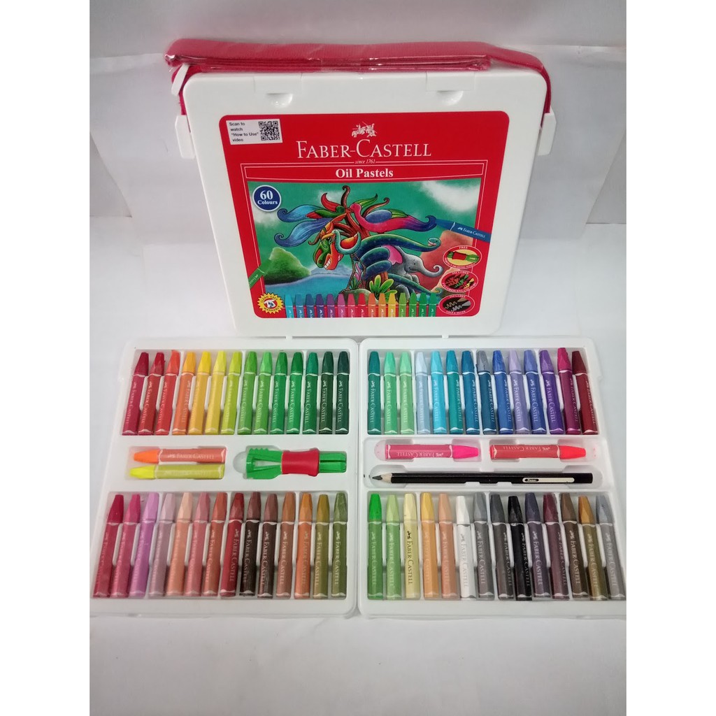 

Crayon Faber Castell 60 warna Plastic Bags