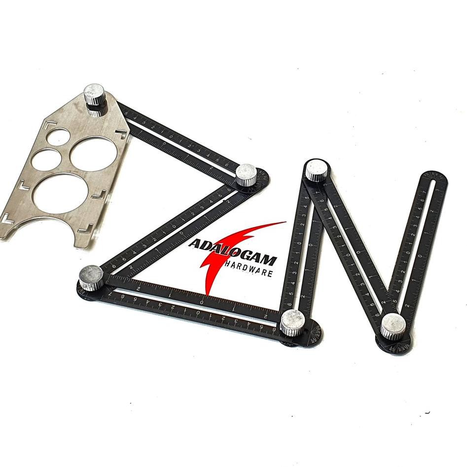 

PROMO 11.11 BLITZ Penggaris Keramik 6 Lipat Besi - Adjustable Multi Fungsi Ruler