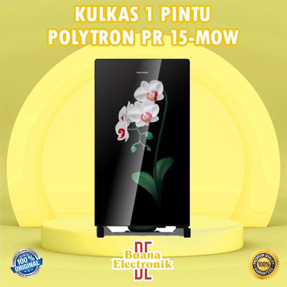 KULKAS POLYTRON PRA 15 MOW LEMARI ES 1 PINTU PRA15MOW ORIGINAL