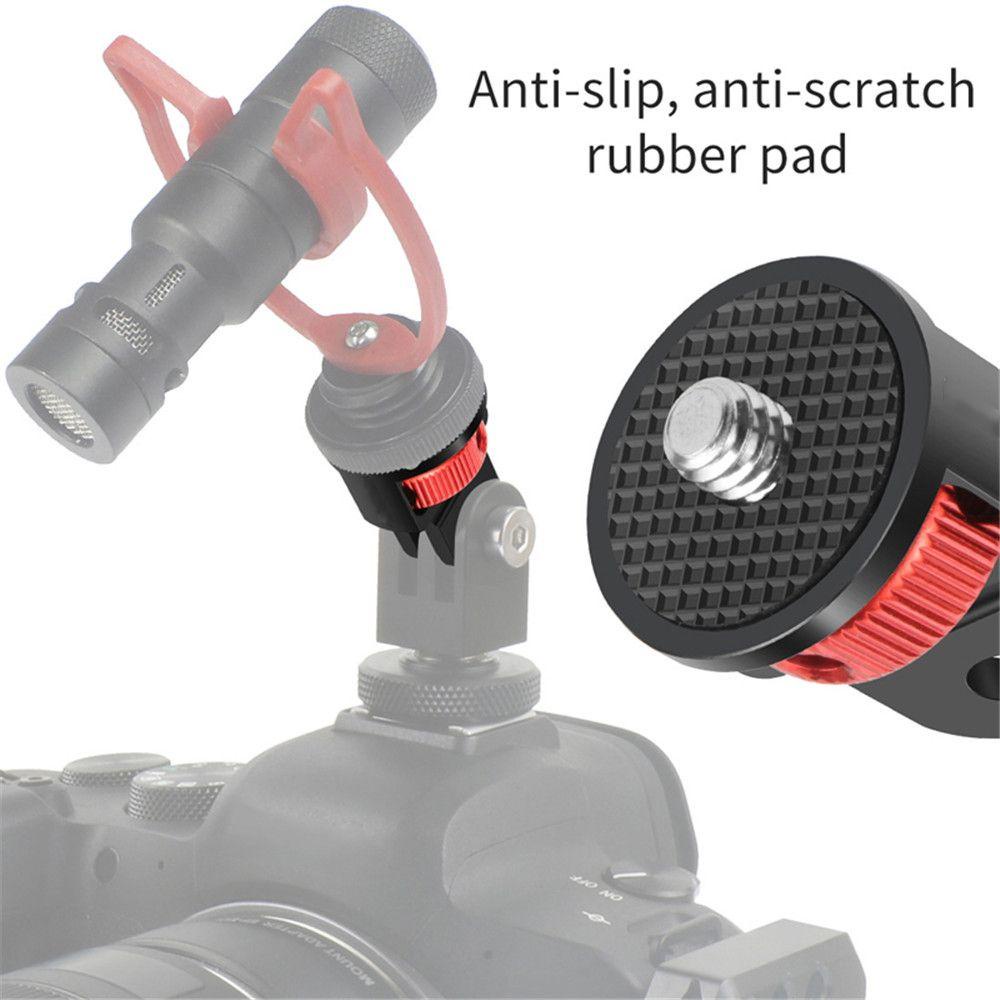 POPULAR GOPRO Populer Tripod Adapter 360Rotating Aksesoris Kamera Stand1/4Inch Sekrup Untuk Gopro10 9 Insta360 One X2 DJI Action2