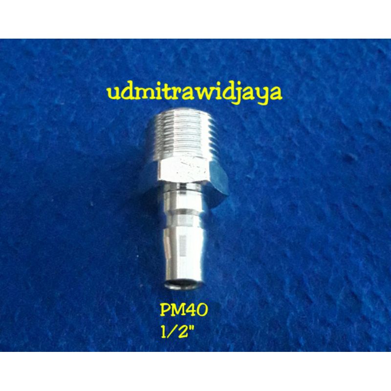 Quick coupler / coupler male /sambungan angin kompresor murah PM20 PM30 PM40