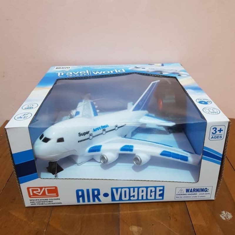 RC Pesawat Aerobus - Mainan Remote Control Anak Edukatif Remot Kontrol