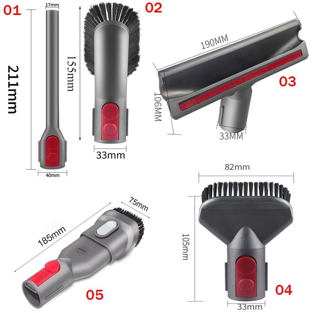 Solighter Vacuum Cleaner Brush Head New Alat Pembersih Celah Alat Sedot Kepala Sikat