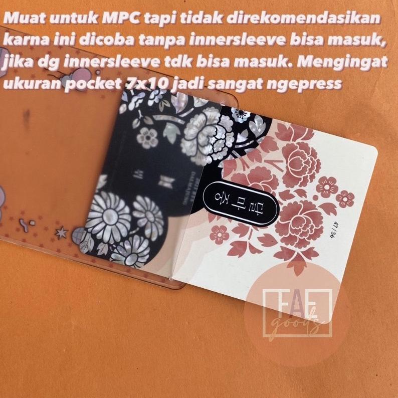 KIRIM HARI INI READY STOCK PC MPC Photocard Holder BT21 Official x Monopoly Summer Sky Edition/Party Edition Cardholder (ART. 988)