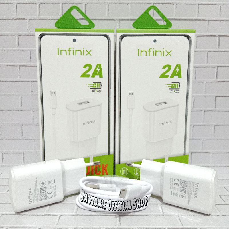 Charger Casan Cas INFINIX ORIGINAL 9V 2A 18W MICRO USB FAST CHARGING